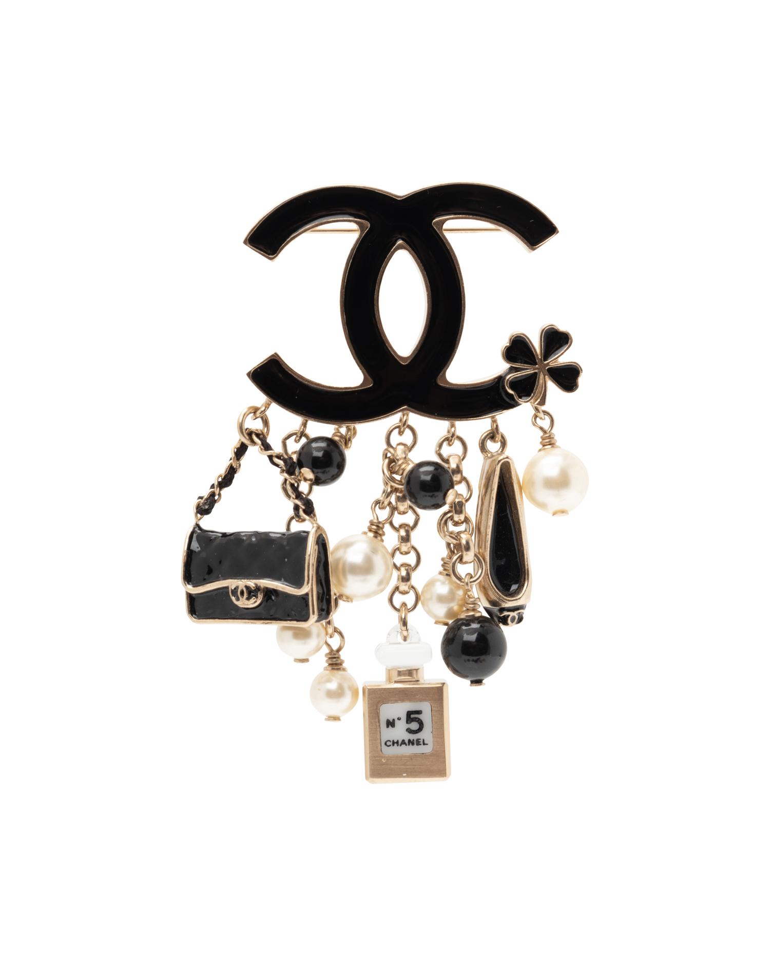 Assortment of Seven Chanel Costume Jewelry, 1994-2014