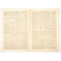 [HAWAII - MISSIONARIES] -- [WHITNEY, Samuel (1793-1845)]. The Polynesian . Vol. II, No. XXXII. Honolulu: Hawaiian Government, 27 December 1845.