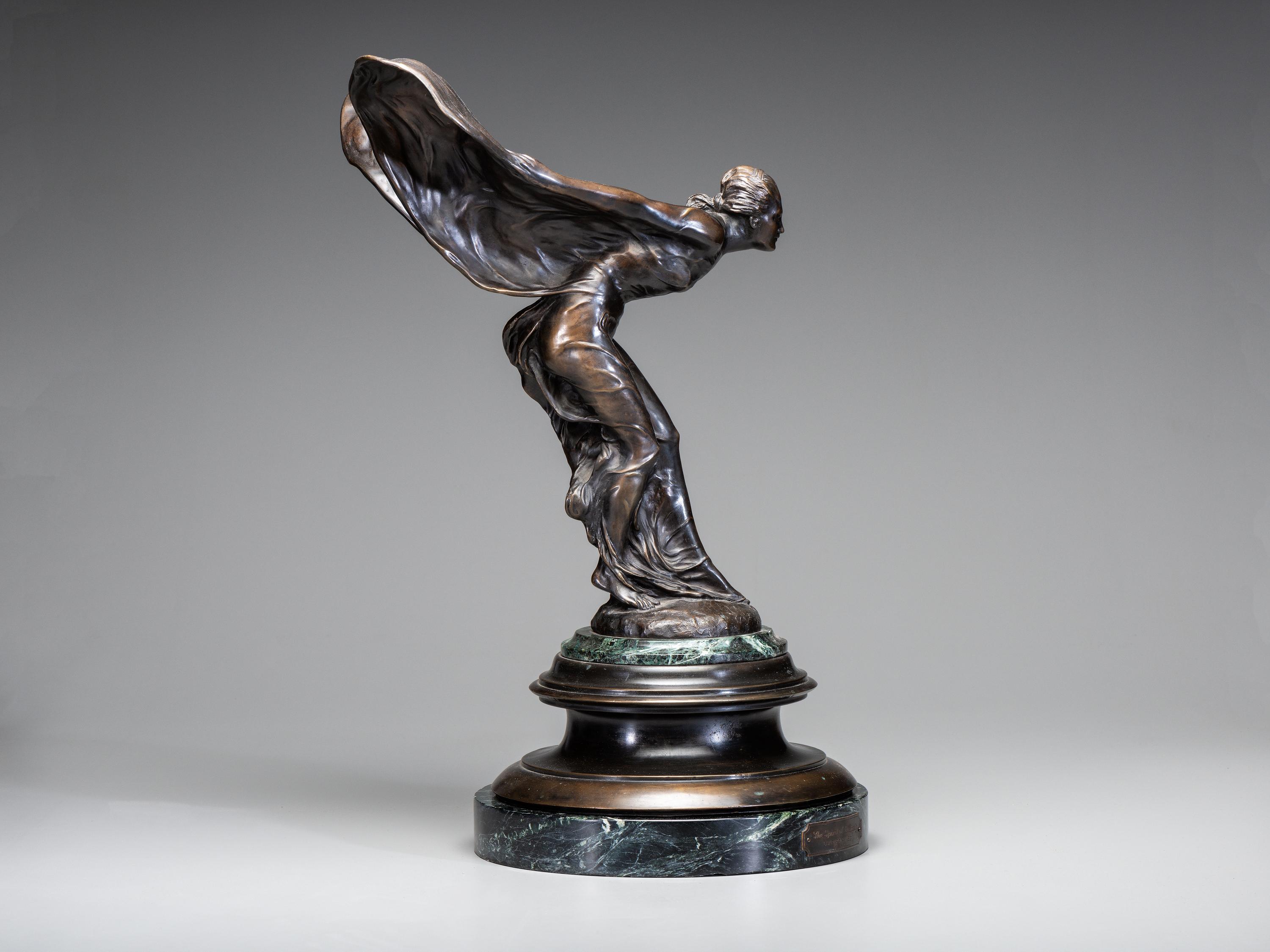 Spirit of Ecstasy with associated base
