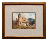 Church at Lamy, New Mexico , 1984