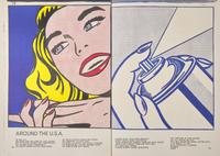 [Art] [Warhol, Andy, and Roy Lichtenstein, and Robert Rauschenberg, et al.] Ting, Walasse. One Cent Life