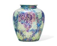 A Wedgwood Lustreware 'Grapes' Vase