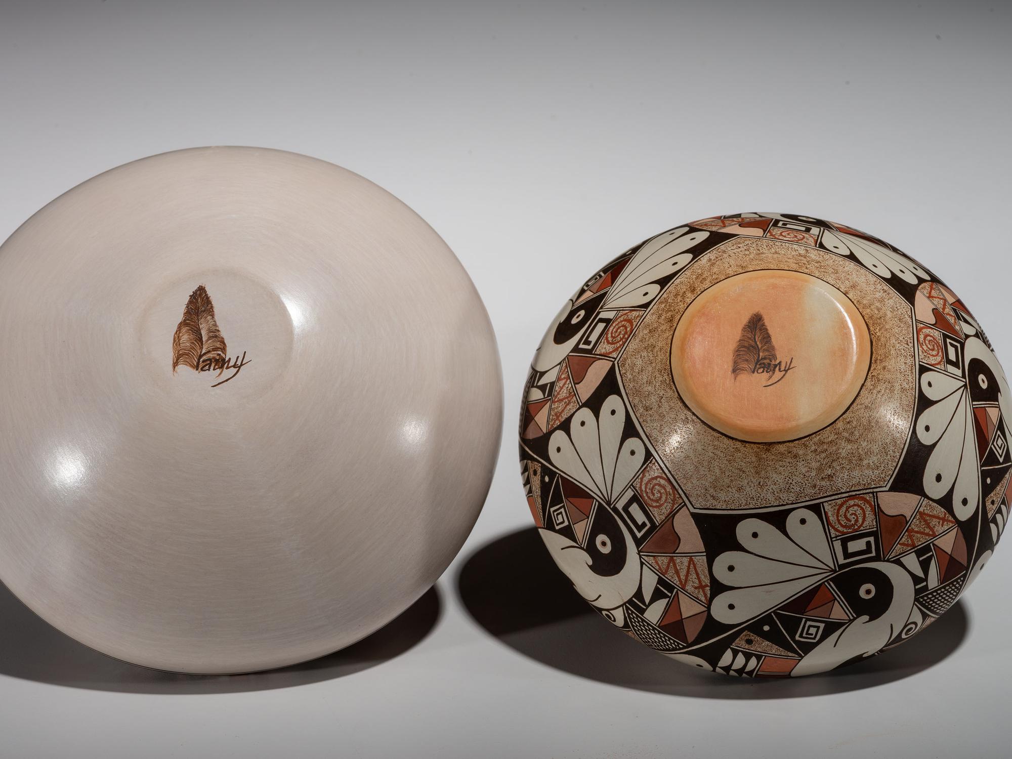 Polychrome Pottery Jars