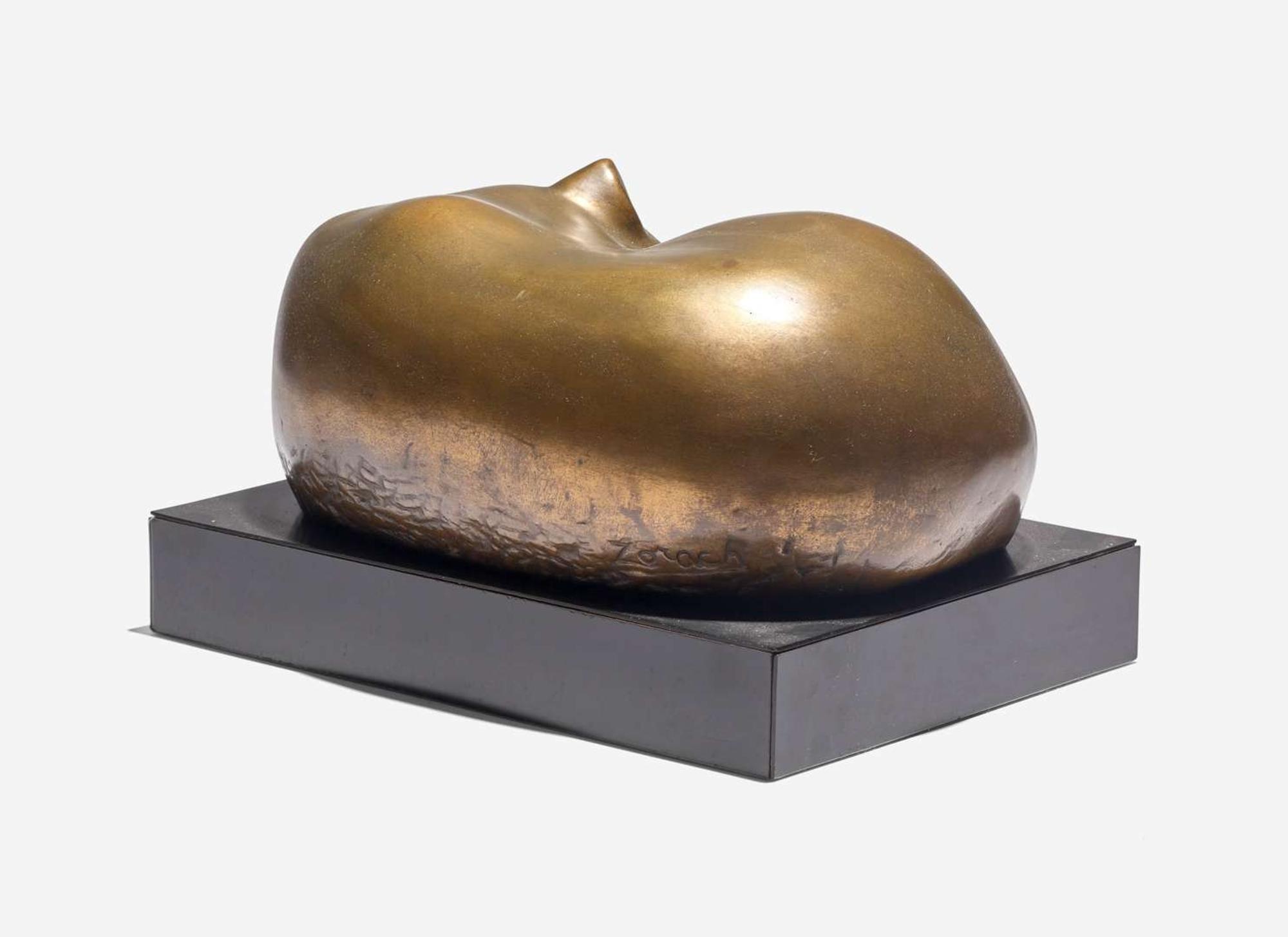 William Zorach (American, 1887–1966) - Sleeping Cat with Long Tail