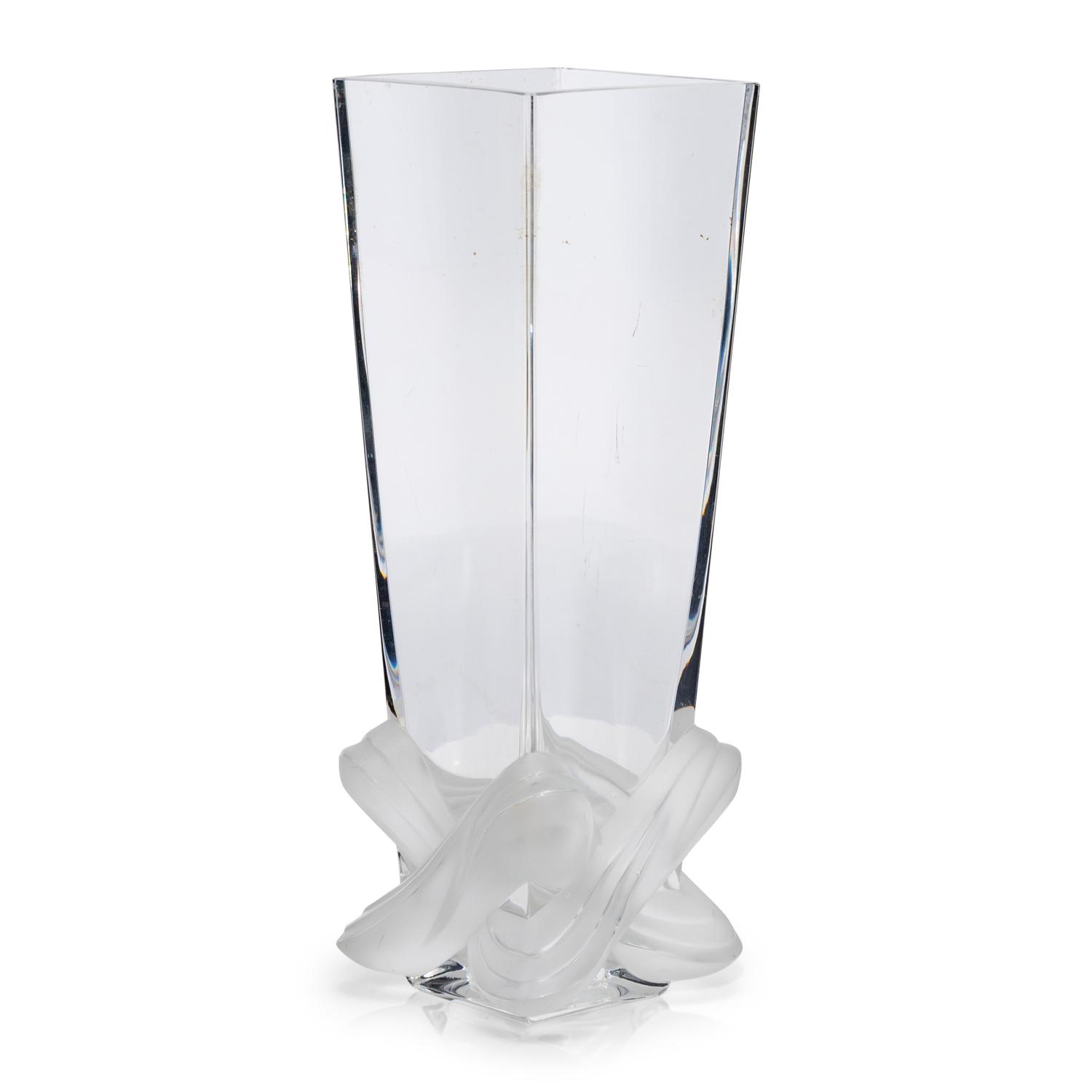A Lalique Lucca Vase