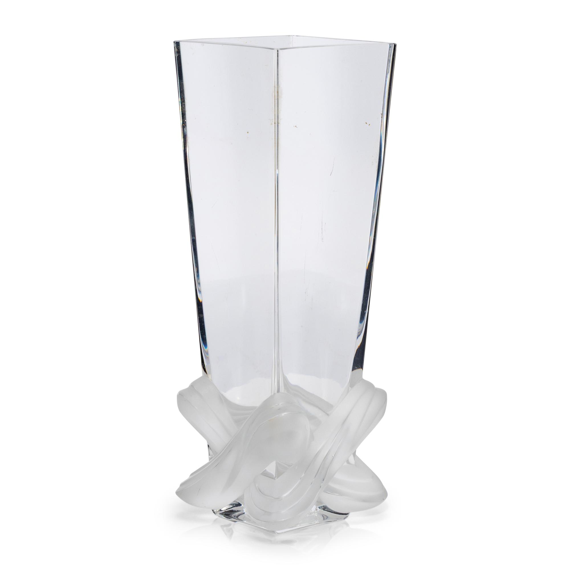 A Lalique Lucca Vase