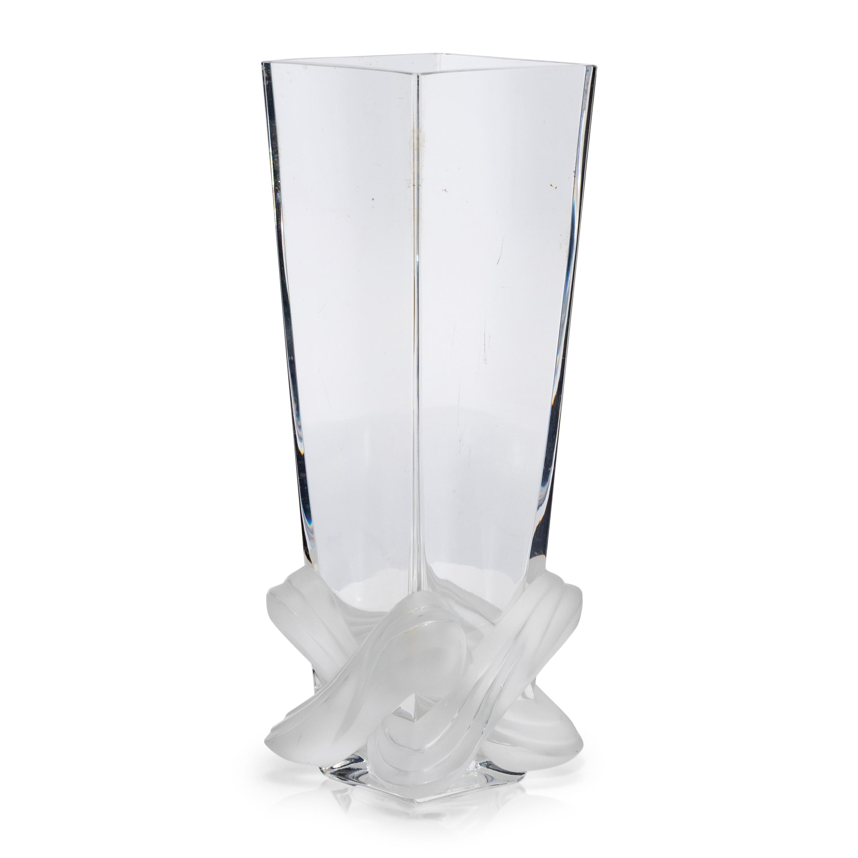 A Lalique Lucca Vase