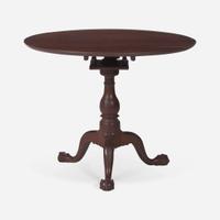 A Chippendale carved walnut tilt-top tea table Philadelphia, PA, or Salem County, NJ, circa 1780