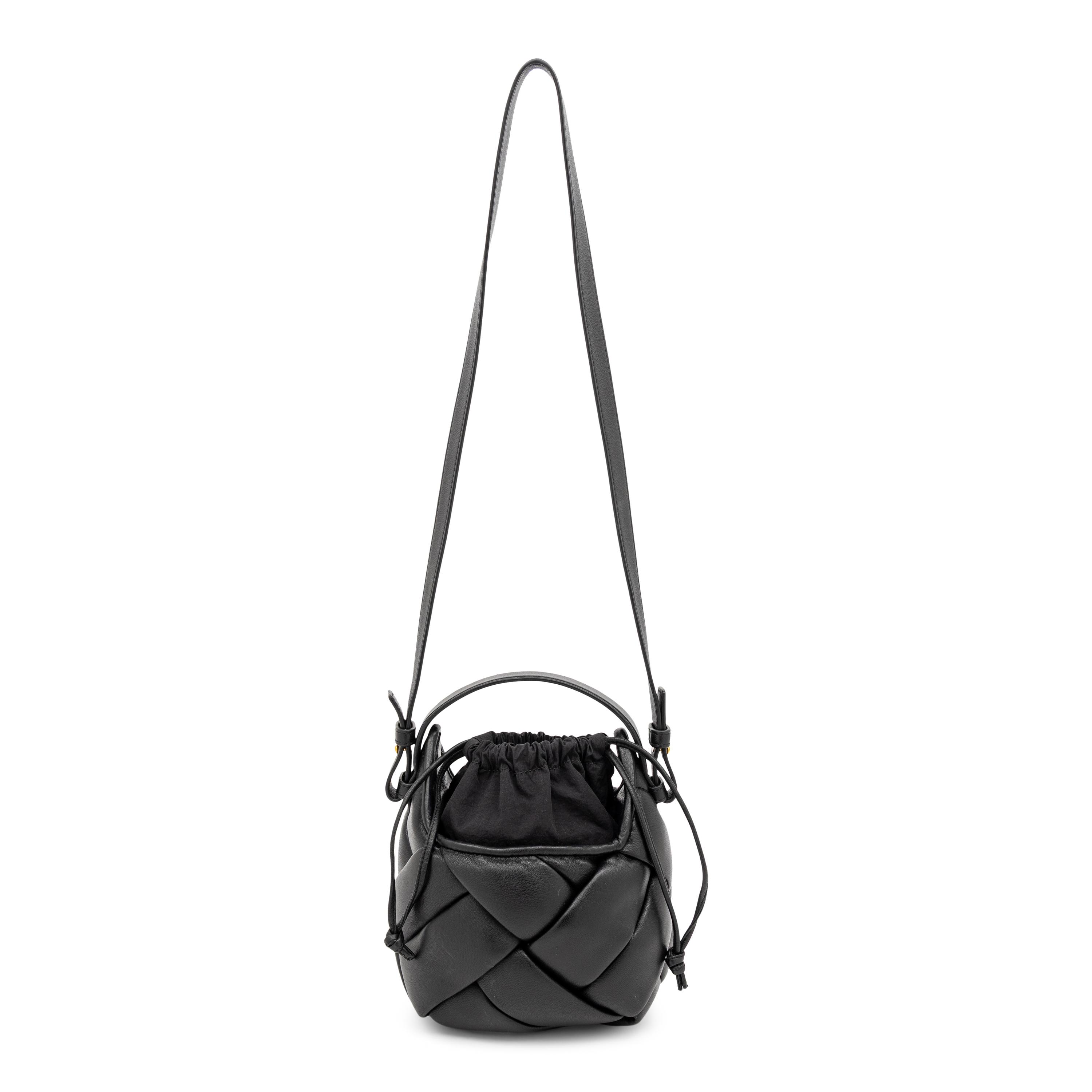 Bottega Veneta, Small Helmet Bag in Padded Woven Leather