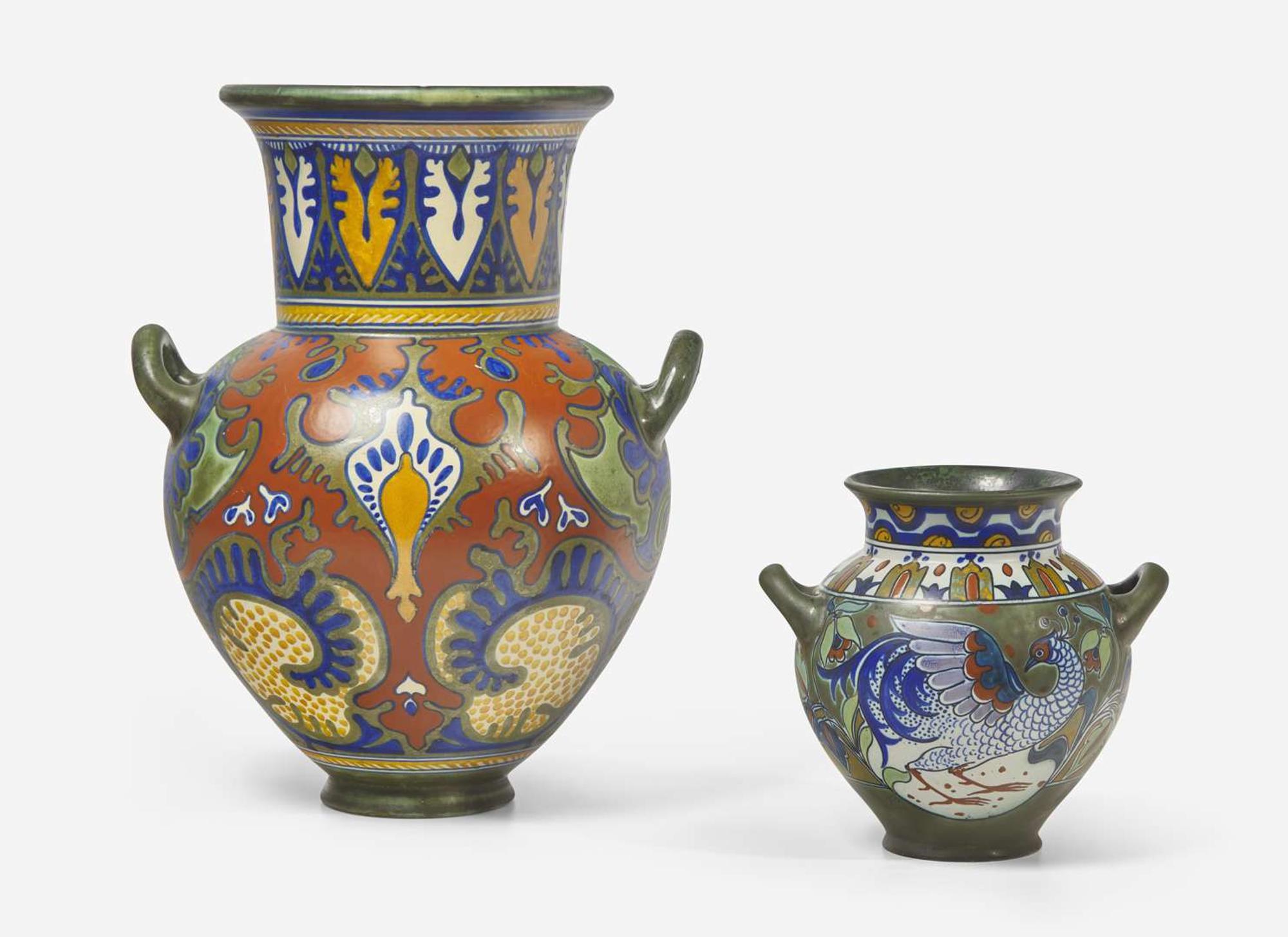 Zuid-Holland Gouda, Two Rhodian Vases