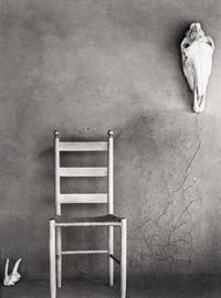 Todd Webb (1905-2000) On the Portal, Georgia O'Keeffe's Ghost Ranch House, Abiquiu, New Mexico, 1959