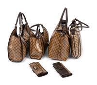 Six Gucci Items: Four Bags, Two Wallets, 2000s