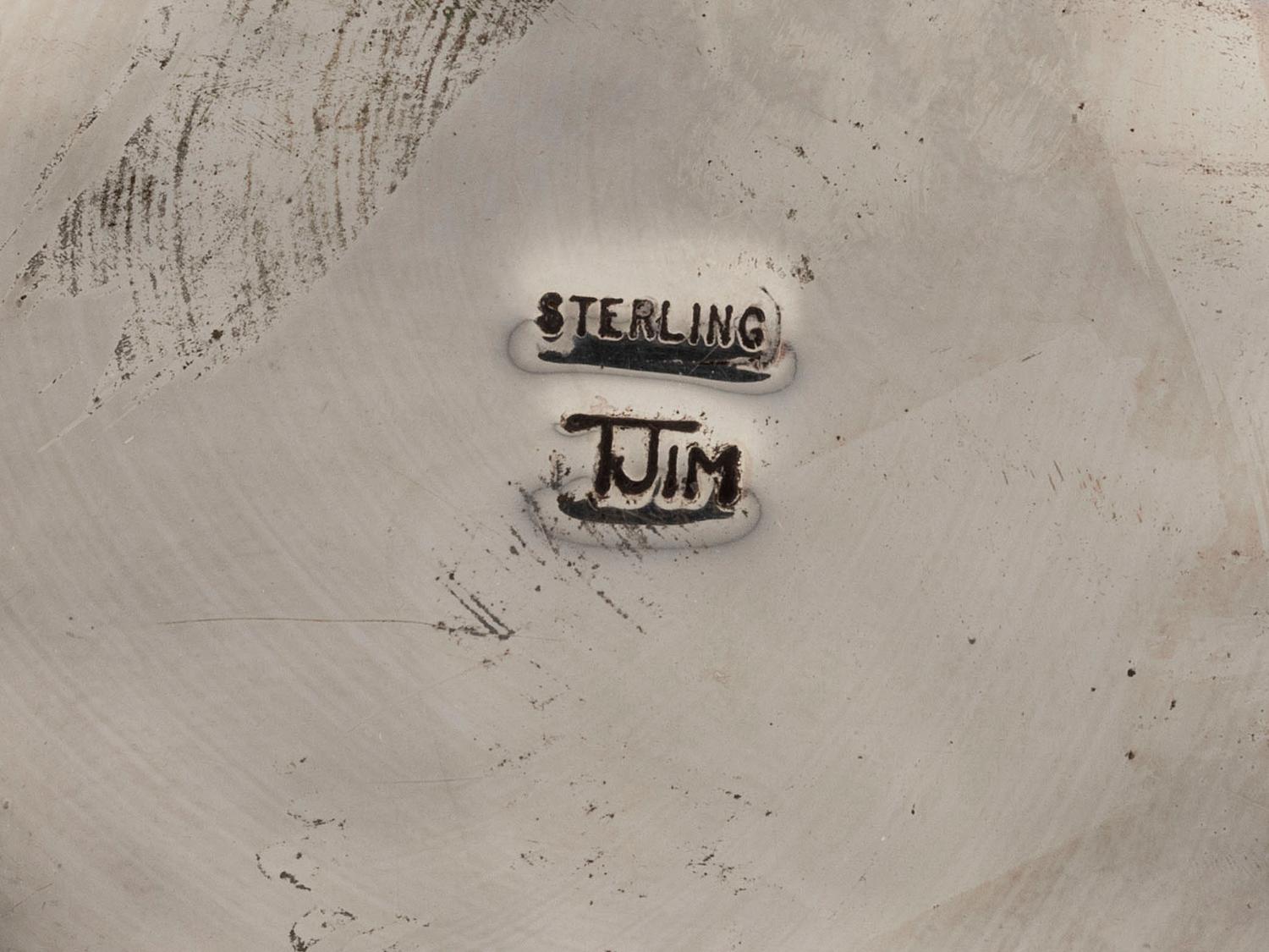Award Winning Sterling Silver Lidded Compote Jar