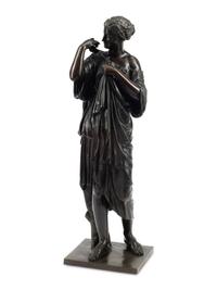 A Continental Neoclassical Bronze Figure