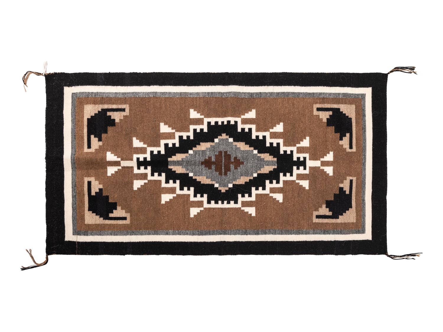 Navajo Two Grey Hills Tapestry Weaving