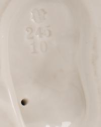 A Group of Seven White Porcelain Articles