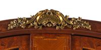 A French Gilt Bronze Mounted Burlwood and Kingwood Armoire