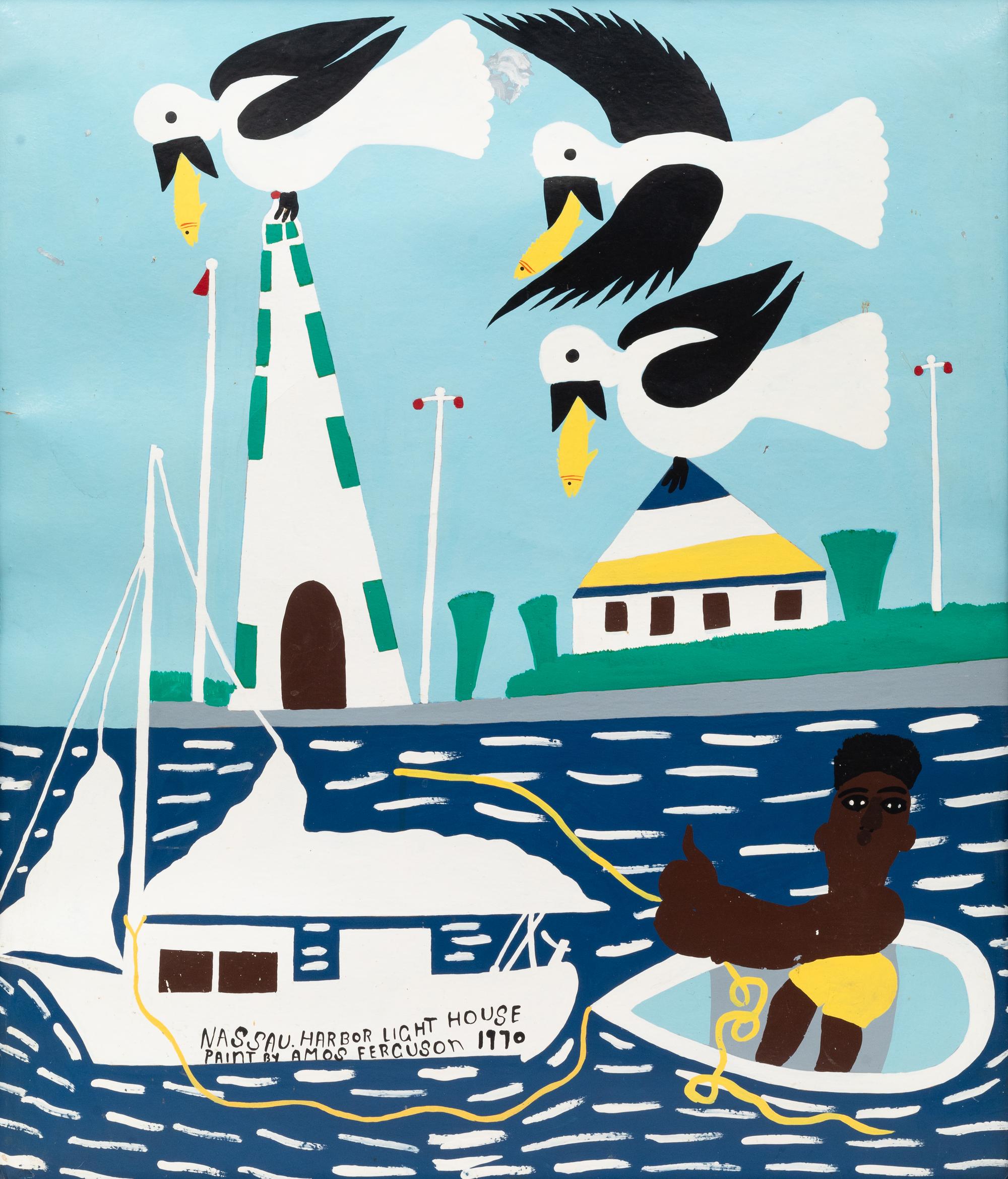 Nassau Harbor Lighthouse , 1970