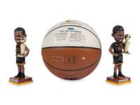 A Group of Cleveland Cavaliers 2016 NBA Championship Items Including Kyrie Irving Signed Autograph Basketball,