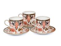 A Group of Royal Crown Derby Porcelain Dessert Service Articles