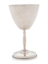A Set of Eight Mexican Silver Cordial Stems