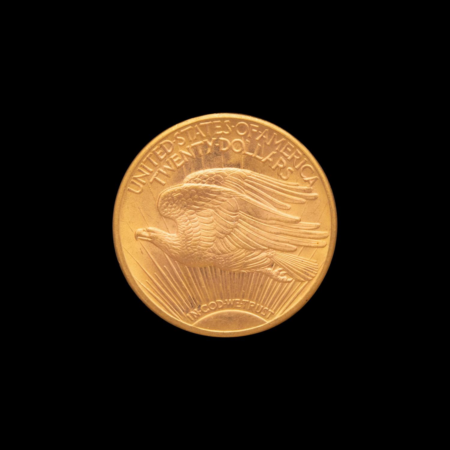 A 1923-D Saint-Gaudens $20 Gold Coin