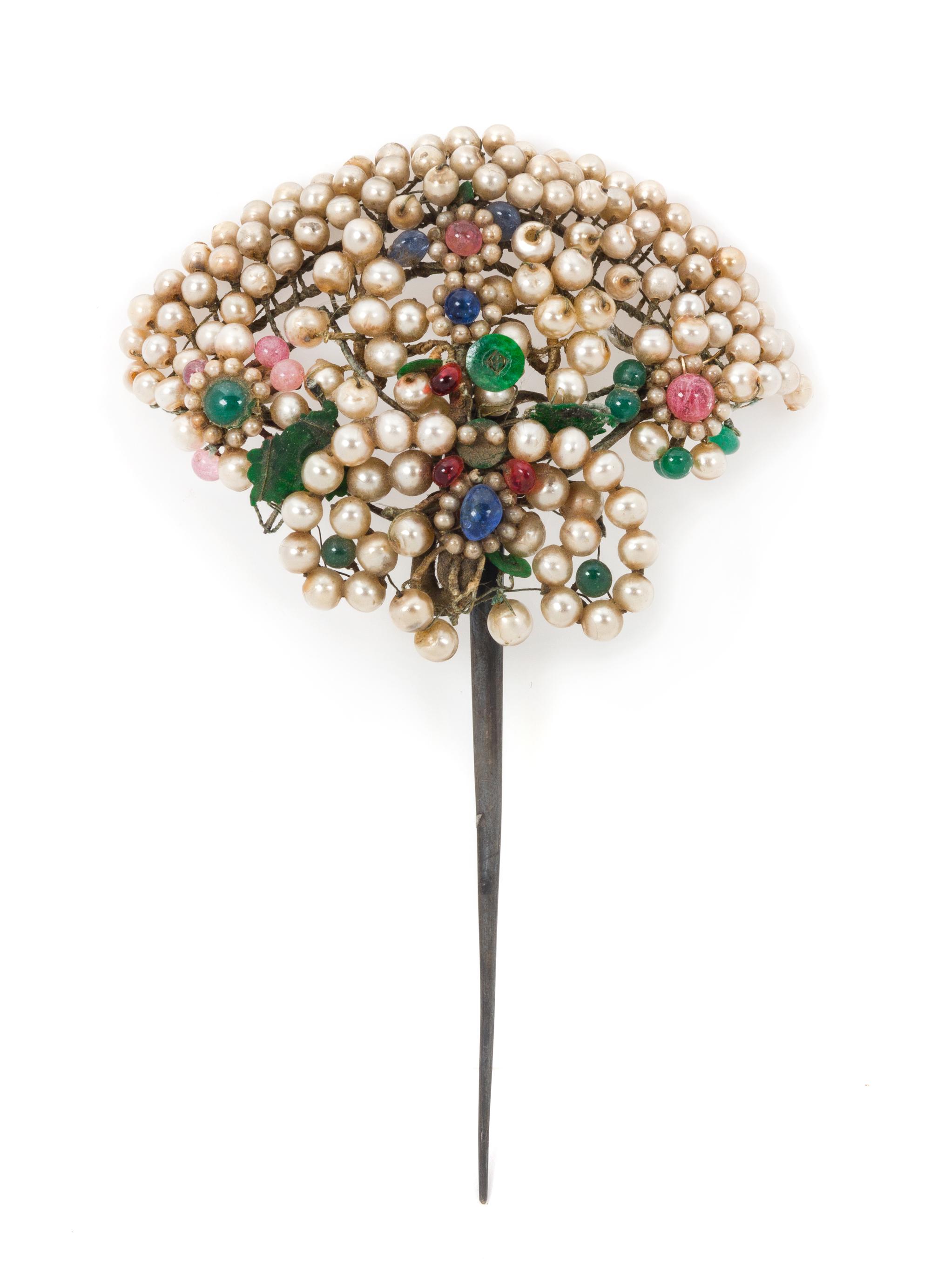 A Pearl Inset Hairpin — QING DYNASTY