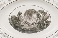 A French Creil Faience Platter