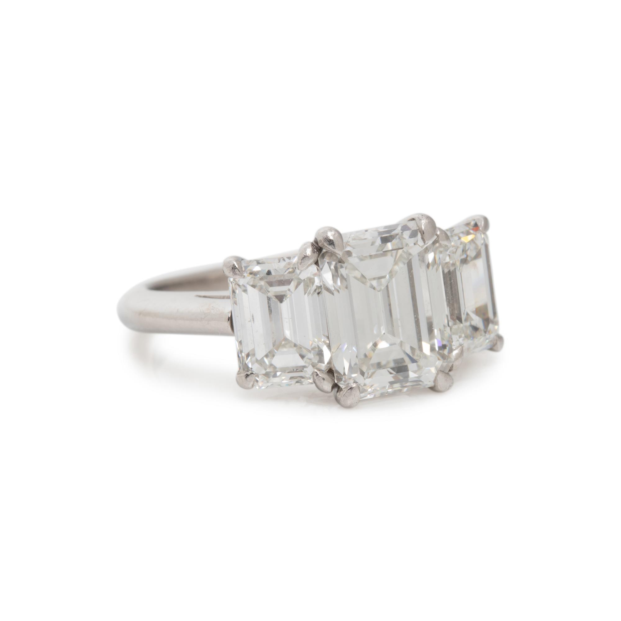 TIFFANY & CO., DIAMOND RING AND BAND