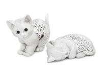 Two French Silver-Plate Zoomorphic Figures