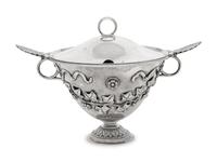 A Danish Silver Sauce Tureen