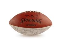 A 1976 University of Alabama Team Signed Autograph Football Including Paul Bear Bryant (Beckett Authentication Services)