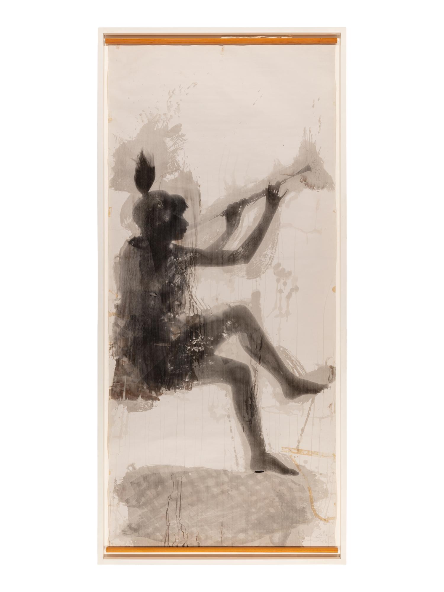 Floris Neusüss (1937-2020) Flötenspieler III (Girl with flute), 1967