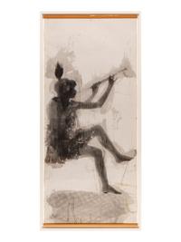 Floris Neusüss (1937-2020) Flötenspieler III (Girl with flute), 1967