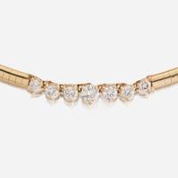 A collection of gold, diamond, and gem-set jewelry