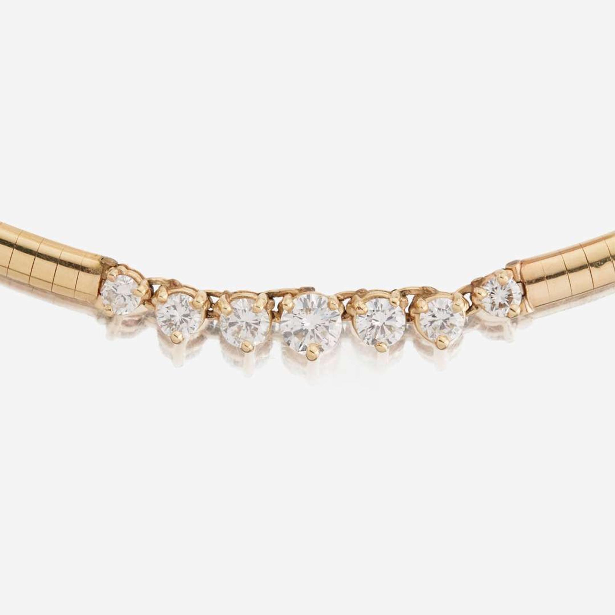 A collection of gold, diamond, and gem-set jewelry