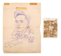 [KOREAN WAR]. "Too Far East" photograph and ephemera collection.
