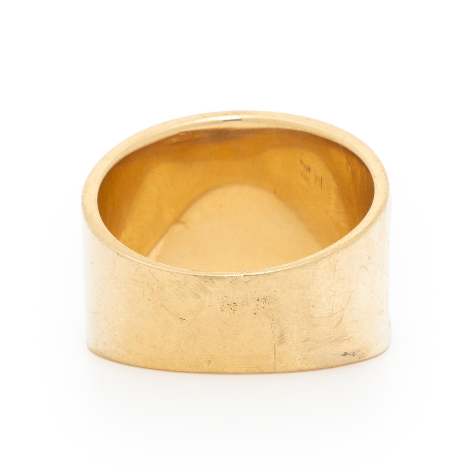 BICOLOR GOLD AND TANZANITE RING