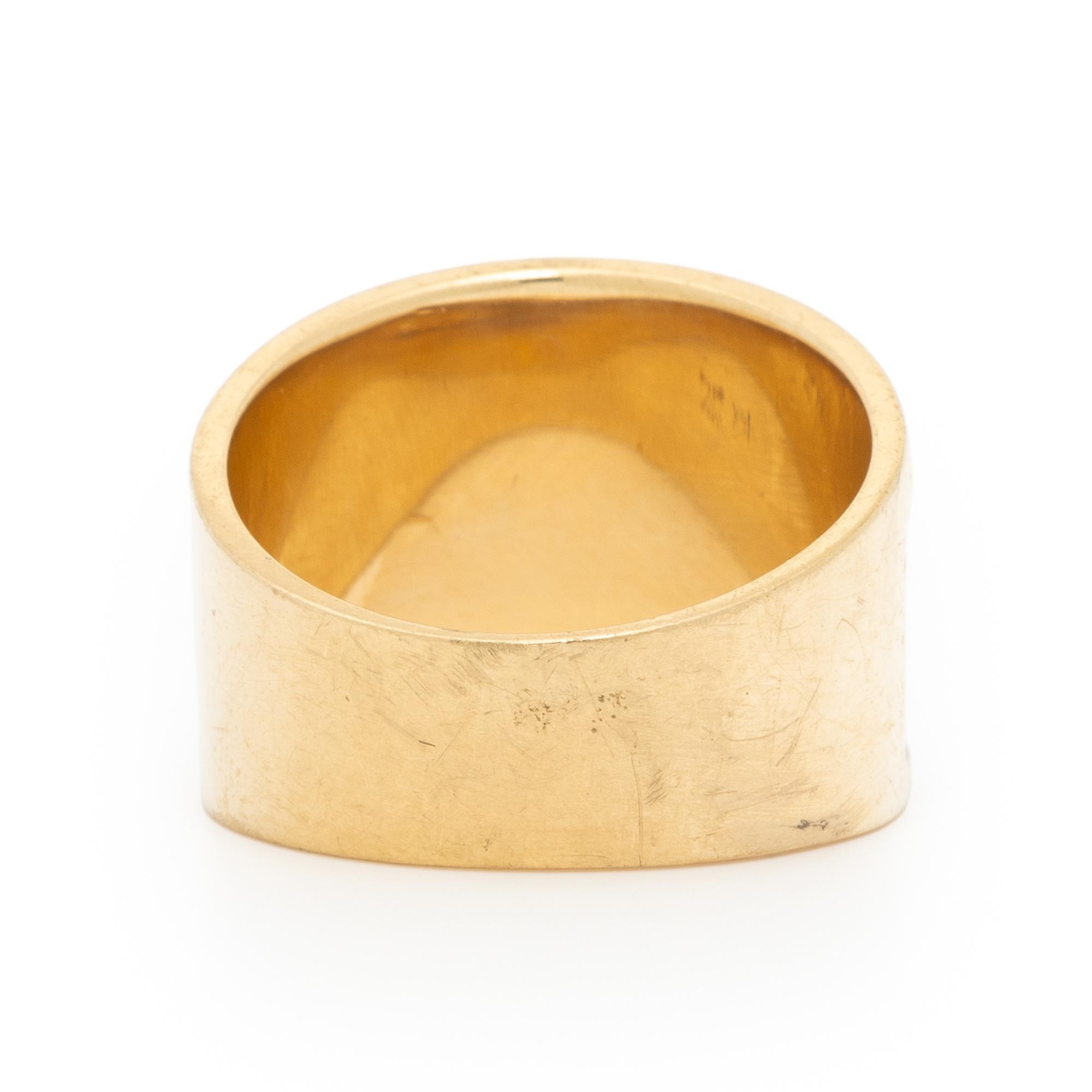 BICOLOR GOLD AND TANZANITE RING