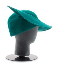 Three Pierre Cardin Felt Hats, 1960-70s