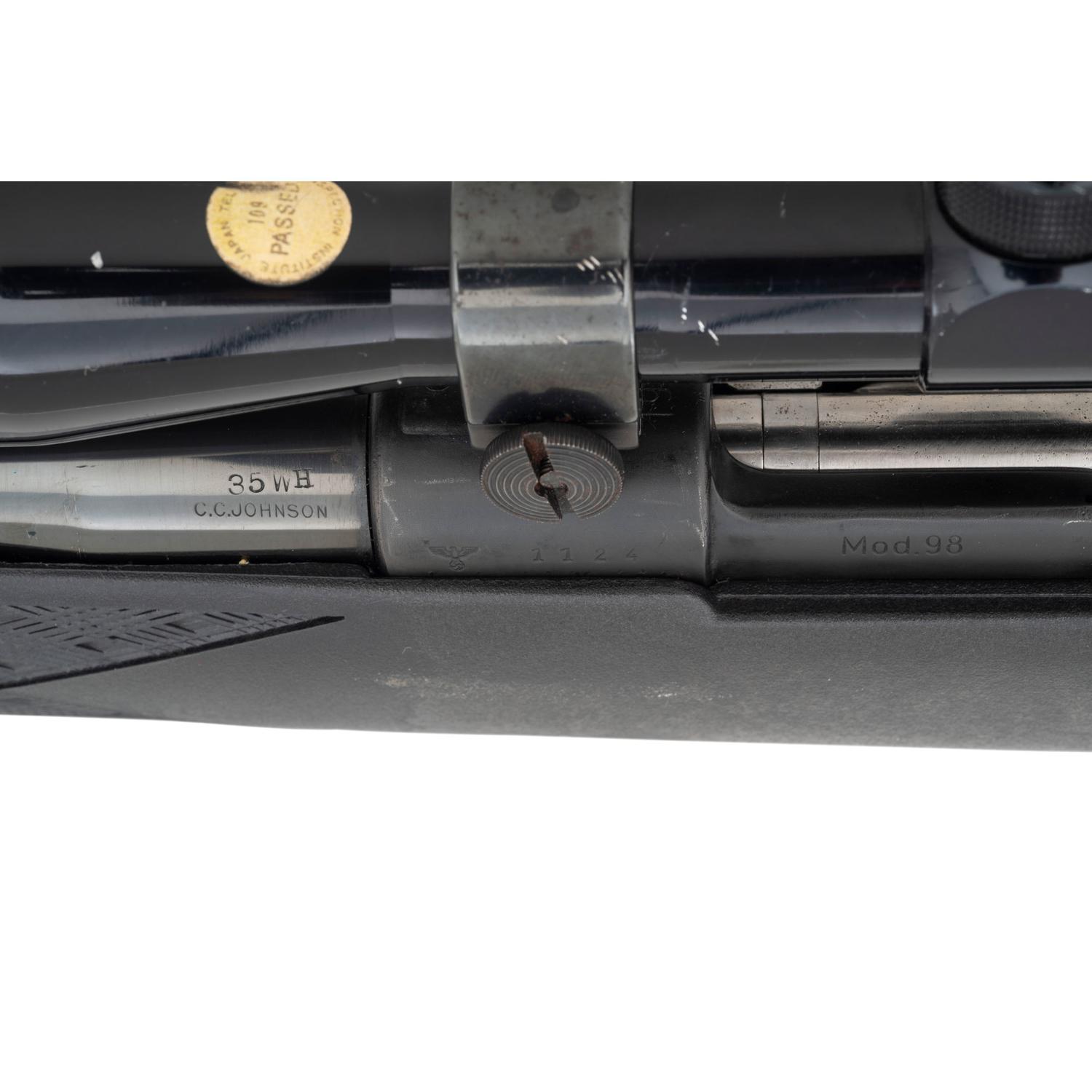 ** Sporterized Mauser 98 with Tasco Scope