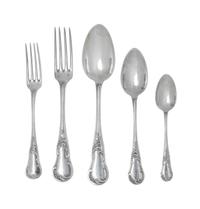 A French Silver Flatware Service
