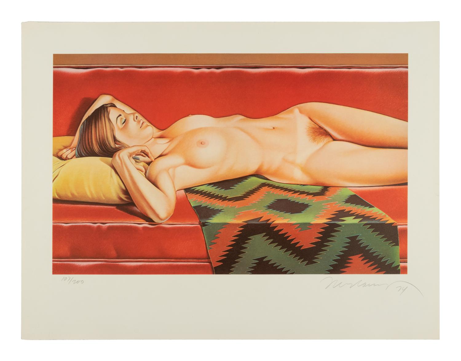 Mel Ramos ( complete portfolio of four prints with original cloth case)