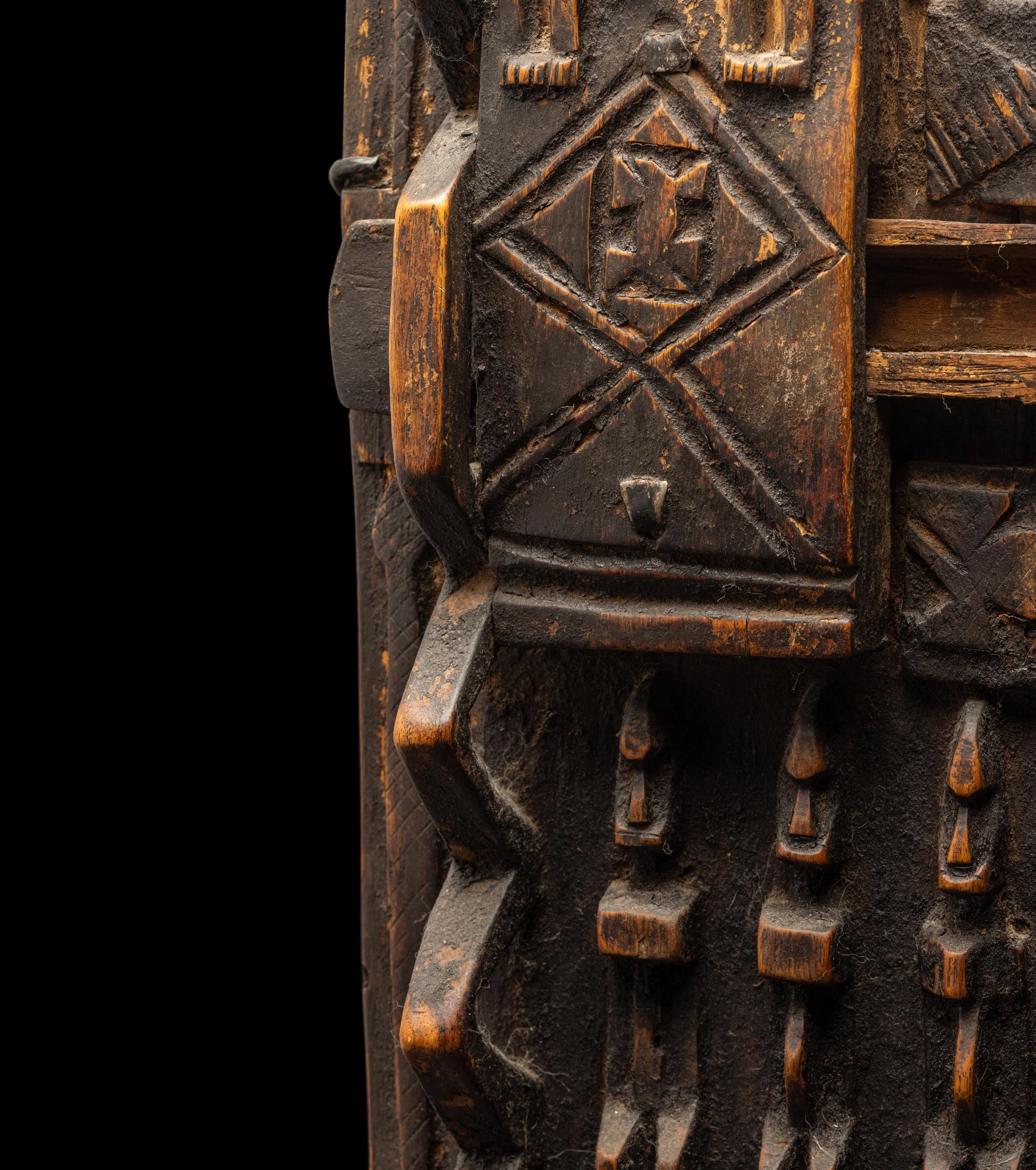 A Dogon Wood Door