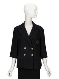 Chanel, Black Tweed Blazer