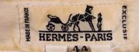 An Hermès Silk Blouse, Size 44.
