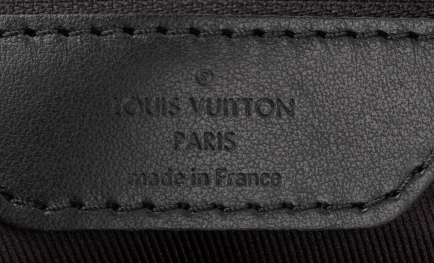 Louis Vuitton Limited Edition Keepall Bandoulière 50 in Black Monogram Canvas with Galaxy Print, Virgil Abloh, Spring Summer 2019