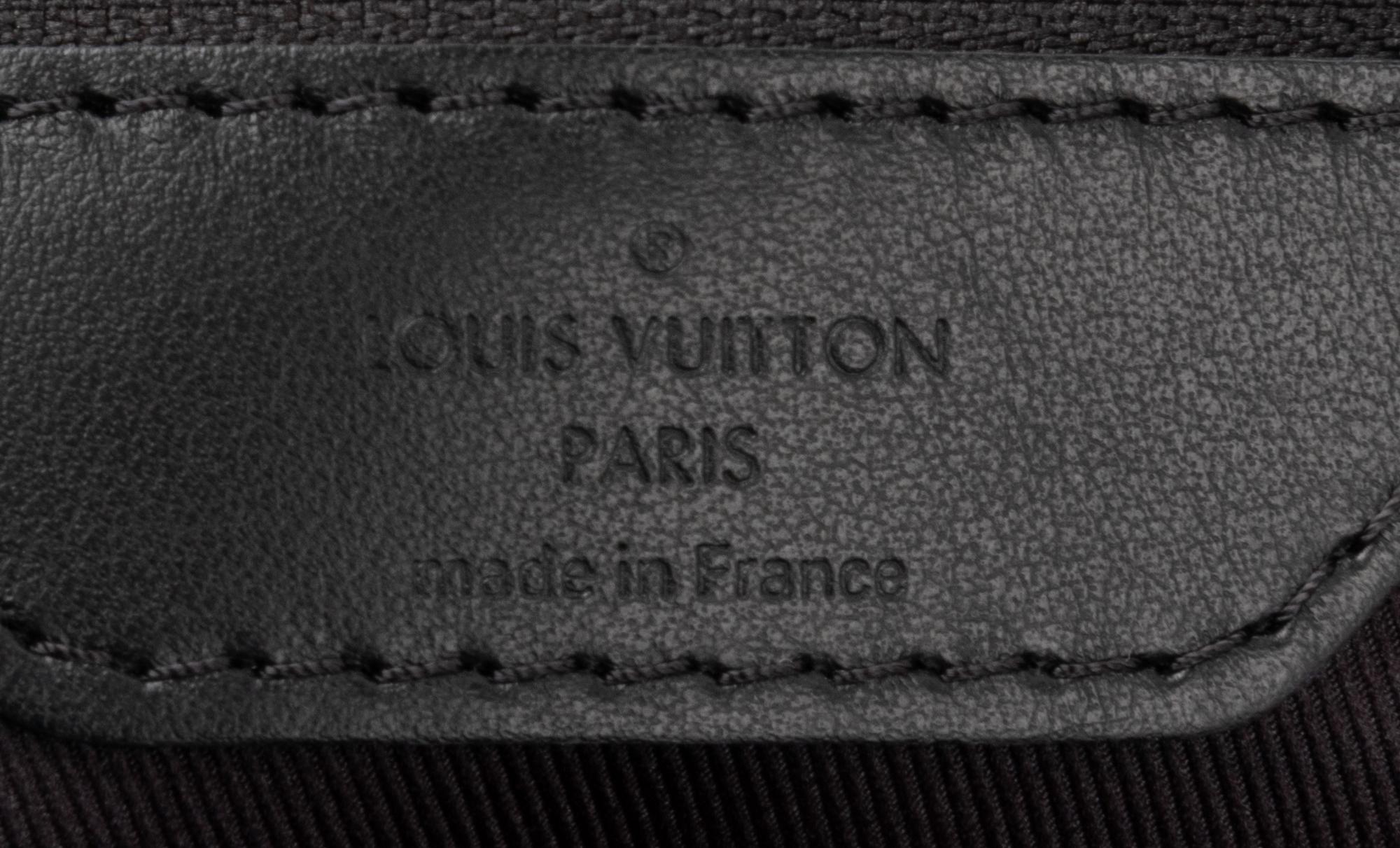Louis Vuitton Limited Edition Keepall Bandoulière 50 in Black Monogram Canvas with Galaxy Print, Virgil Abloh, Spring Summer 2019