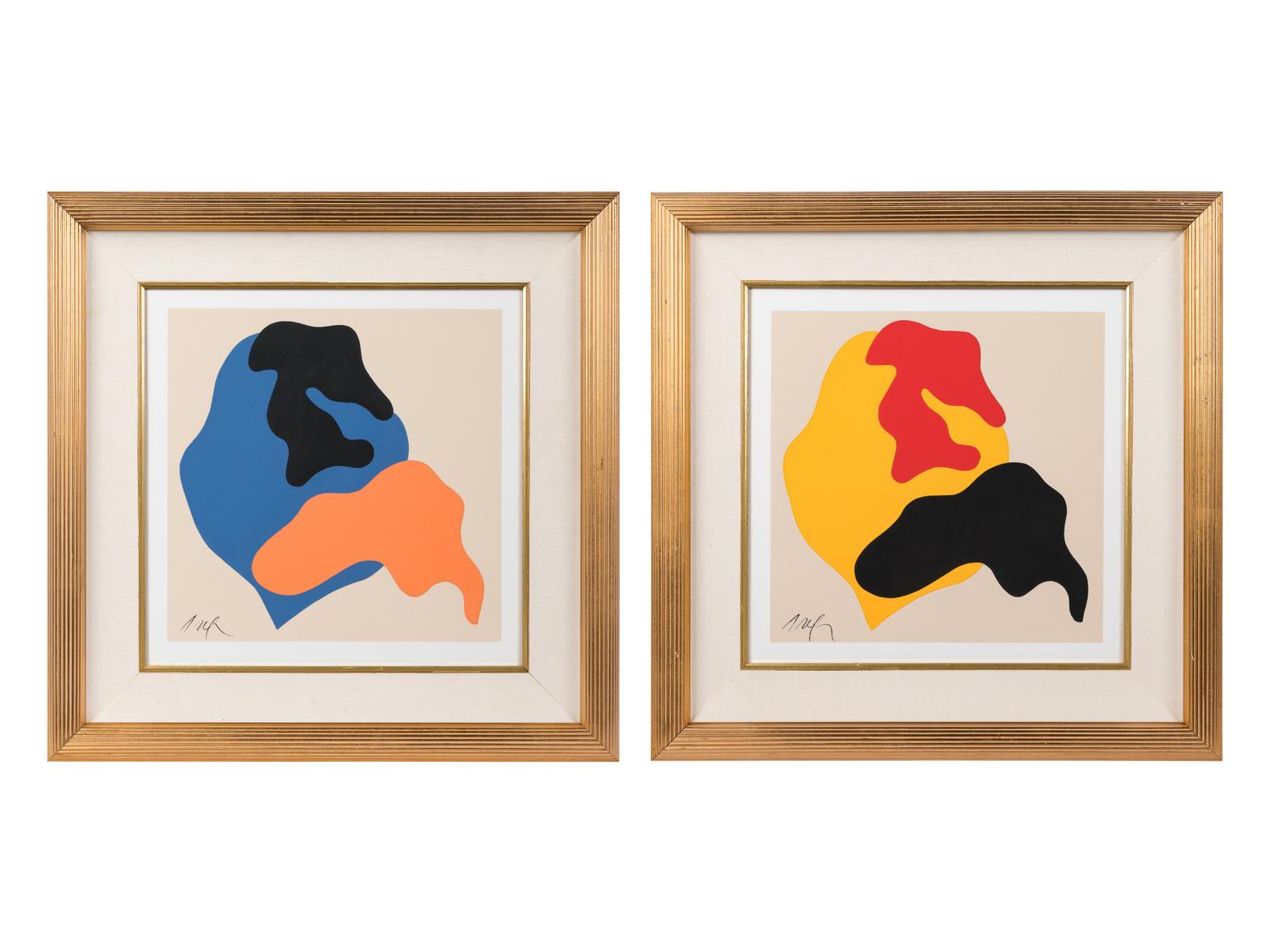 Untitled Compositions (A Pair of Works)