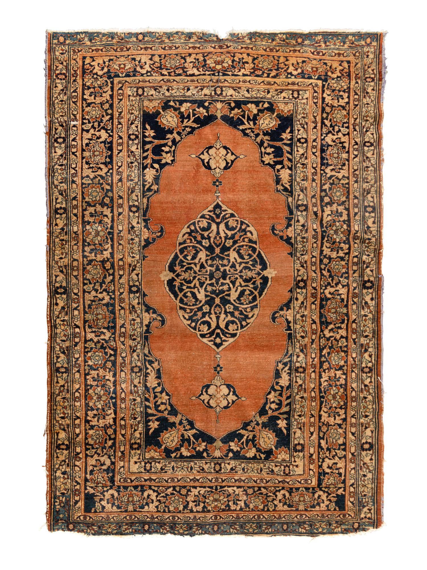 A Tabriz Wool Rug
